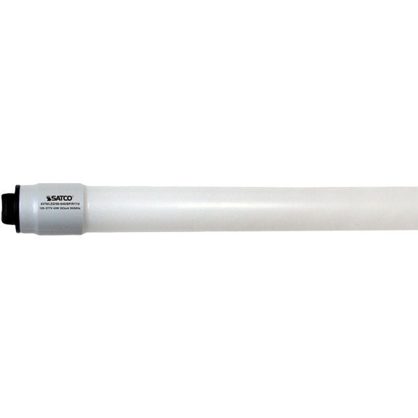 Long white T8 LED tube light bulb with double contact ends for energy-efficient lighting in electrical and lighting applications