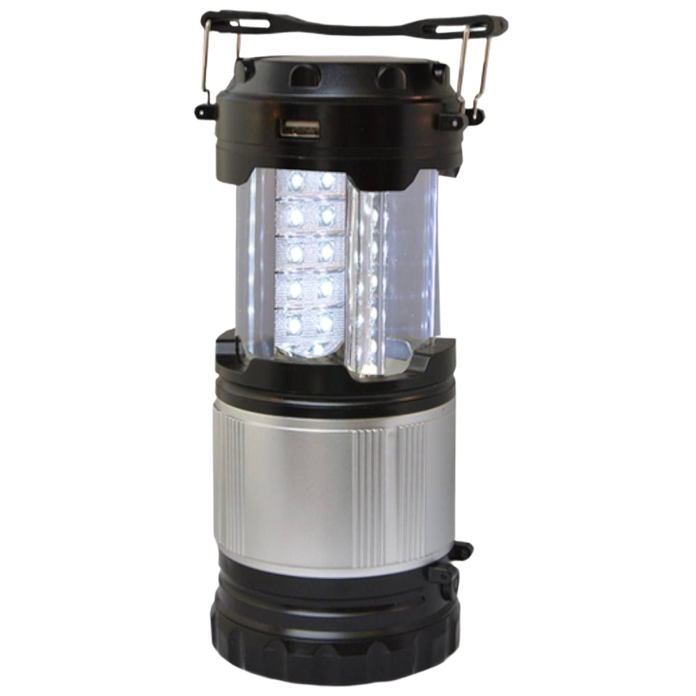 Compact solar rechargeable lantern with LED lights and versatile handles for outdoor and home improvement use under $50 collection