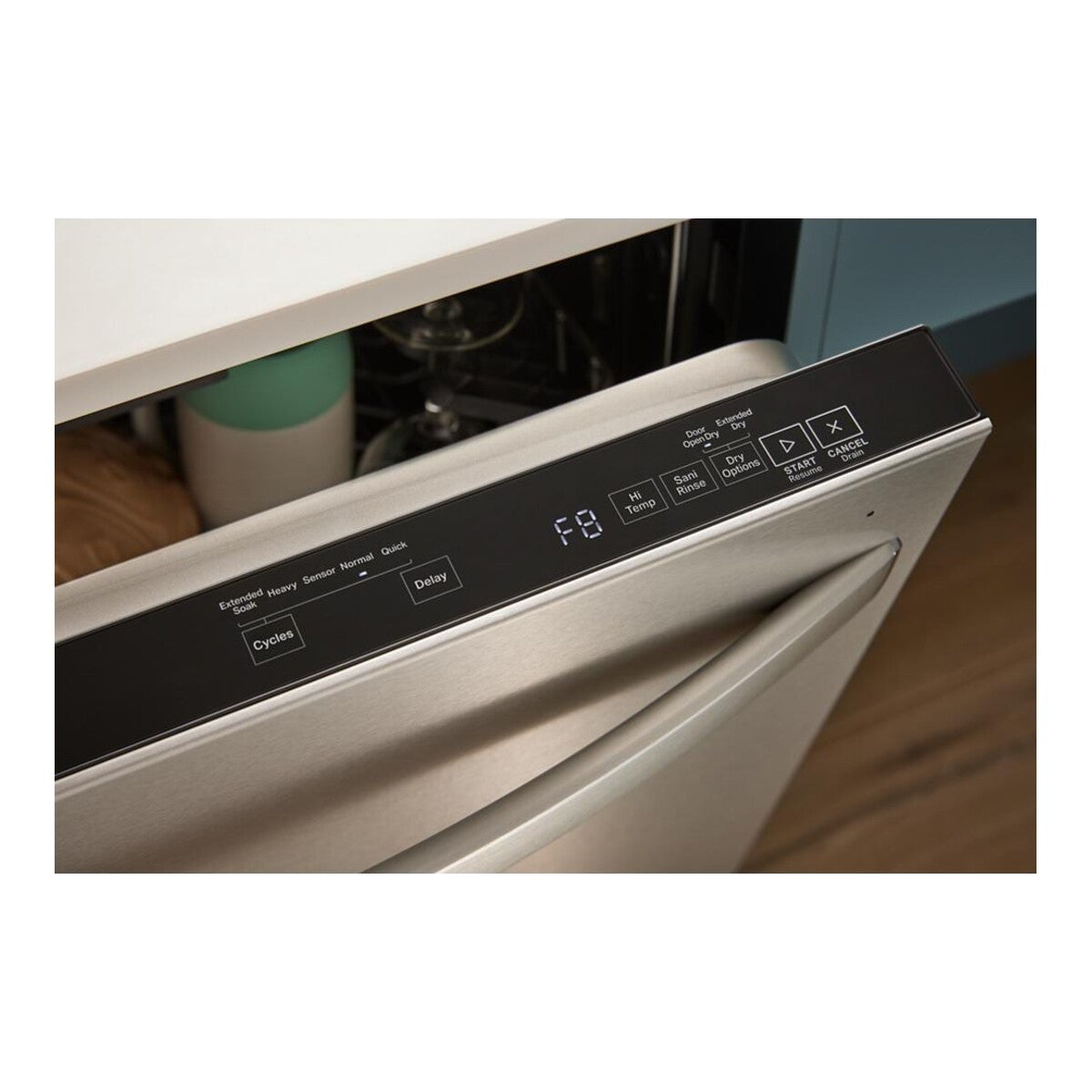 44 dBA ADA Compliant Dishwasher Flush with Cabinets with 3rd Rack
