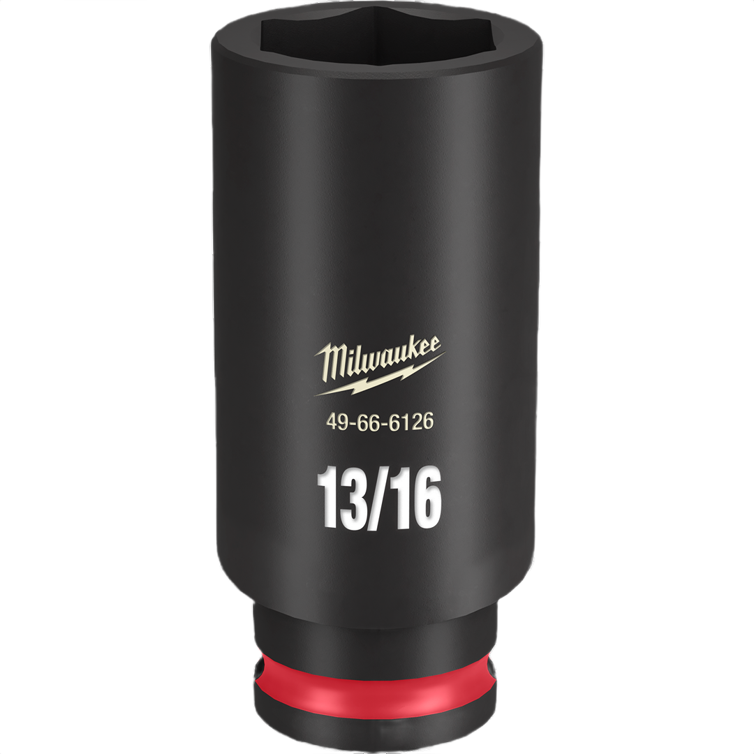 Milwaukee impact duty 13/16 inch deep socket with 6-point design for hand tools and home improvement projects under $50