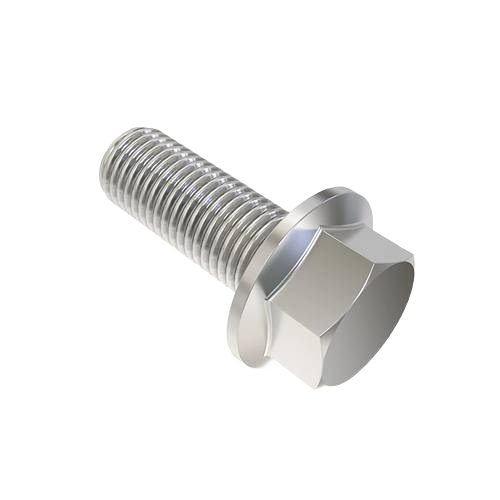 Hexagonal head flanged metal screw for John Deere hardware, suitable for home improvement and tool collections
