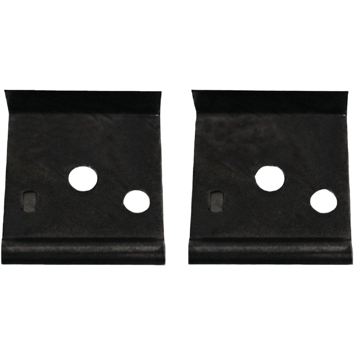 Two black steel 1.5 inch replacement scraper blades with dual edges for paint and wood scraping tools under $50 collection