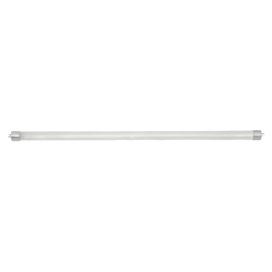 Slim clear T5 LED light bulb with miniature bi-pin base designed for energy-efficient home improvement lighting.