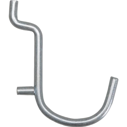 Do it Best 1-1/2 Inch Curved Pegboard Hooks, 6-Count