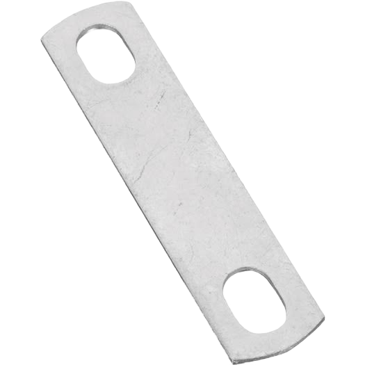 Zinc-plated steel U bolt plate with elongated holes for fastening and hardware projects under $50 in home improvement tools