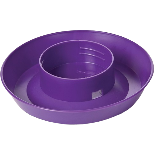 Purple screw-on base for 1-qt poultry waterer in farm animal and pet supply collections under $25