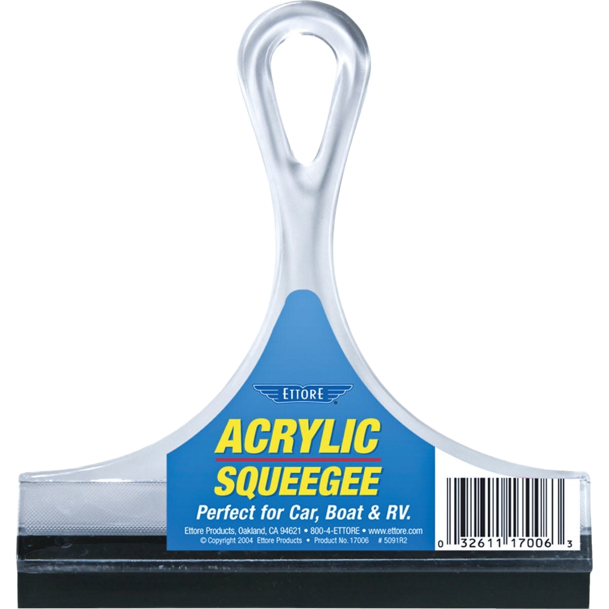 Clear acrylic squeegee tool with ergonomic handle for cleaning cars, boats, and home projects under $50 collections