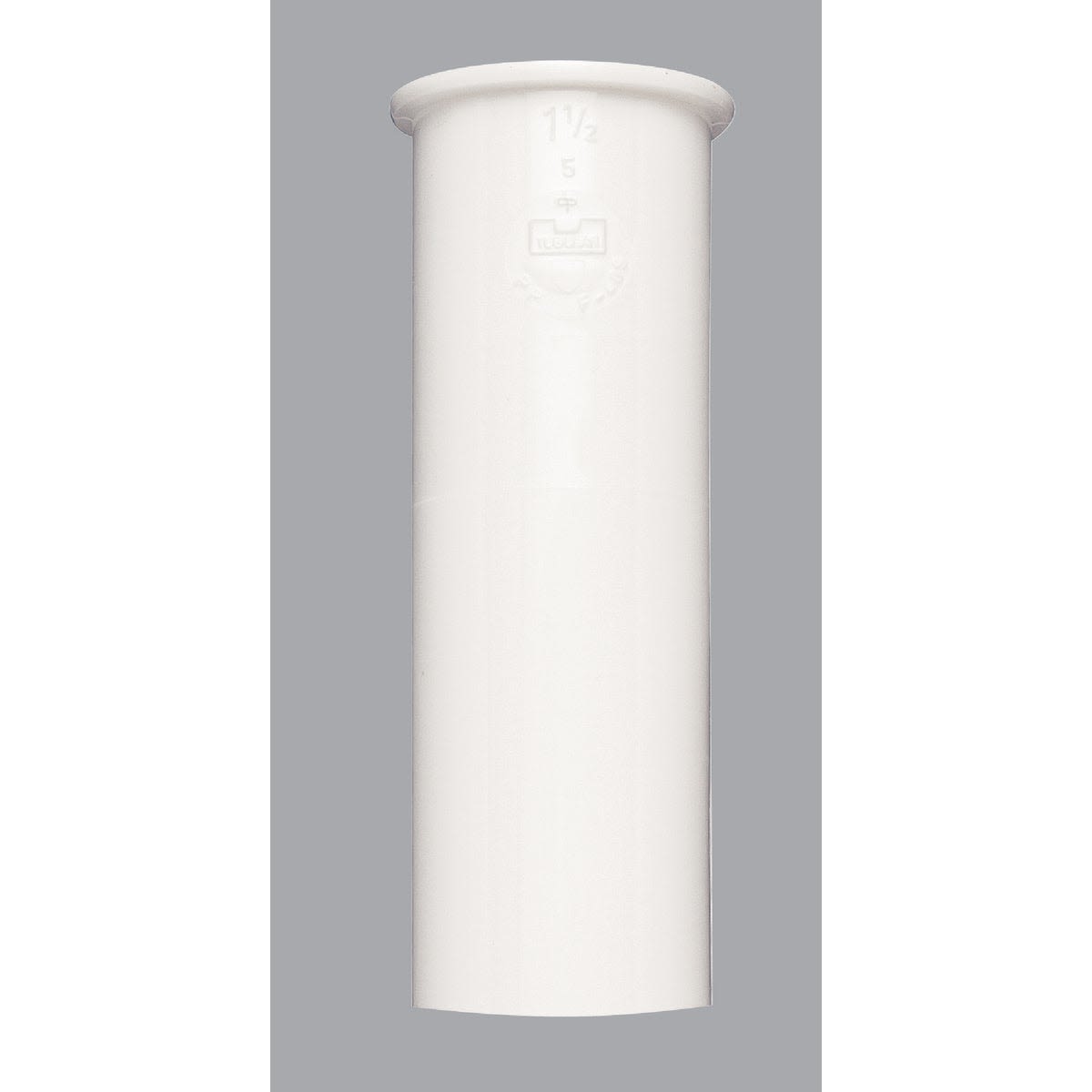 White plastic sink tailpiece designed for plumbing repair in drain parts and home improvement collections under $50