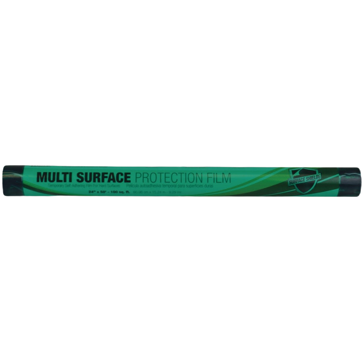 Green roll of multi surface protection film designed for floor covering and home improvement projects