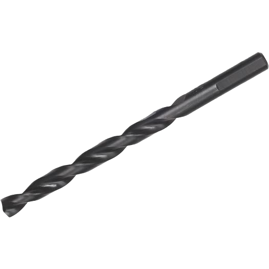 5/16 inch black oxide drill bit with thick core web for durability in tool accessories and power tool collections