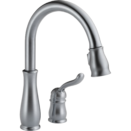 Arctic stainless steel single-handle pull-down kitchen faucet for kitchen sink faucet and home improvement collections