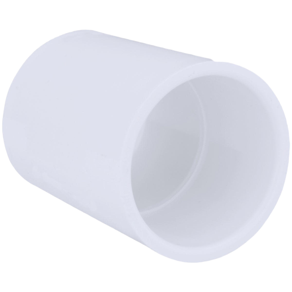 White Schedule 40 PVC coupling for pipes and fittings in plumbing and home improvement under $50 collections