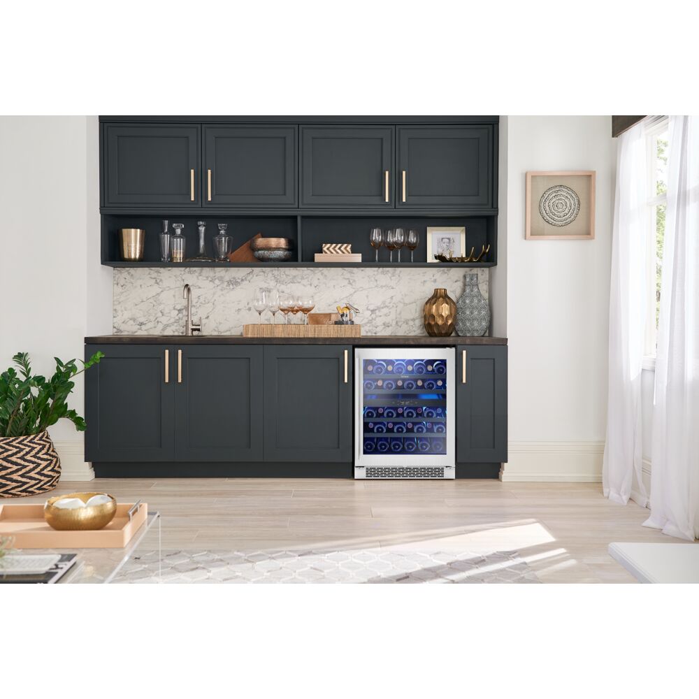 24" Undercounter Wine Cooler, 2 Zone, ADA