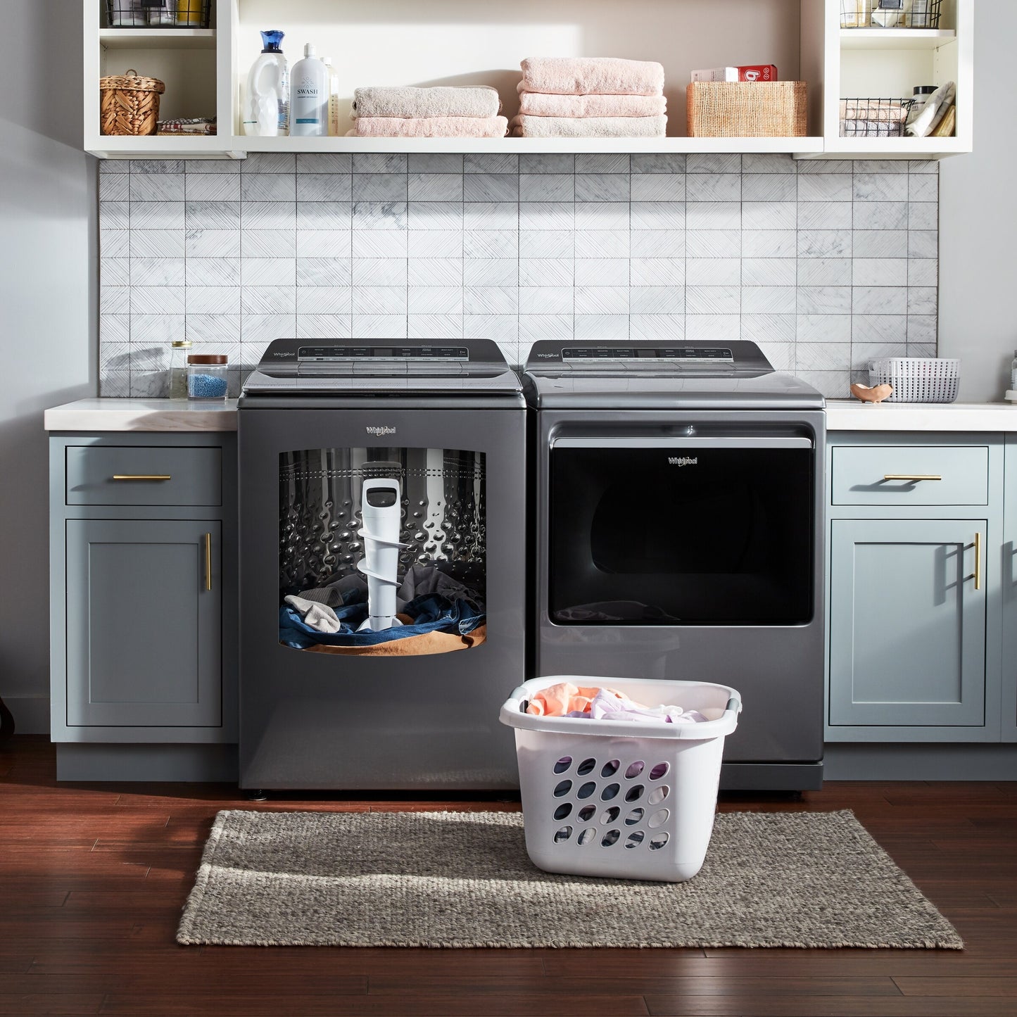 7.4 cu. ft. Top Load Electric Dryer with Advanced Moisture Sensing