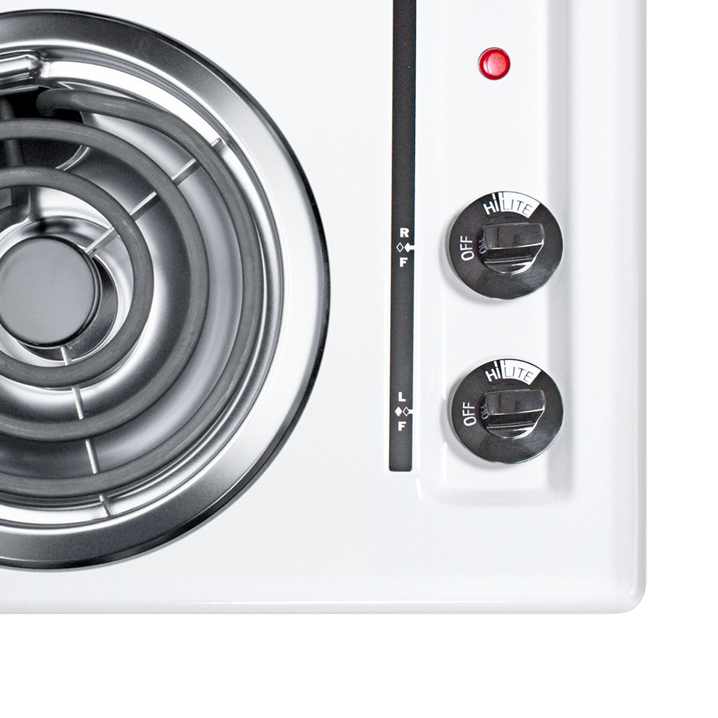 24" Wide 4-Burner Coil Cooktop