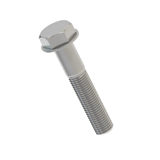 John Deere 19M8319 M8 X 50 Hexagonal Head Flange Bolt, 5-Pack