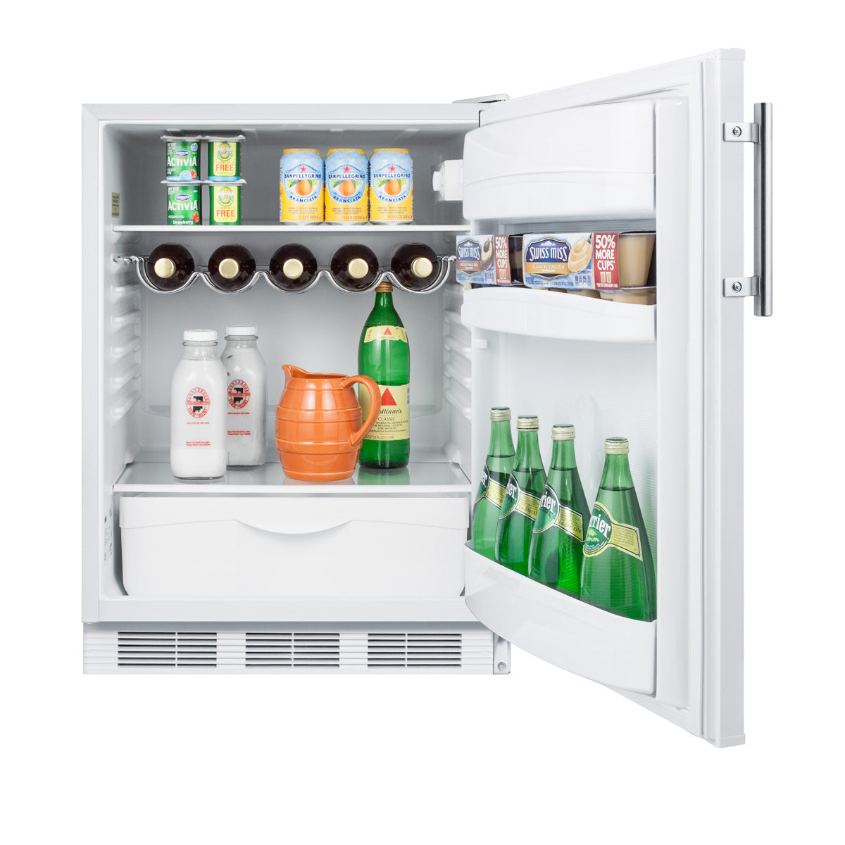 24" Wide All-Refrigerator, ADA Compliant