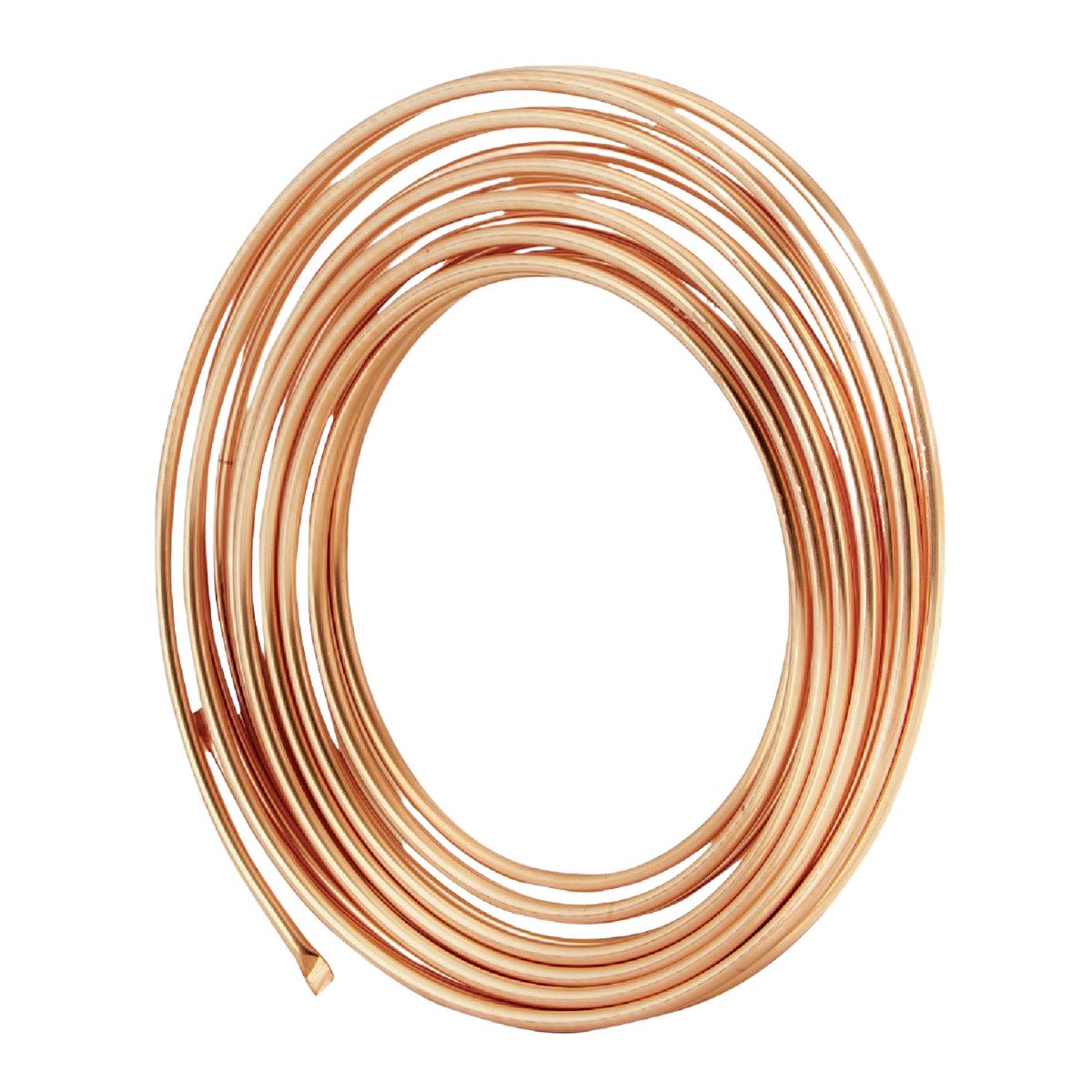 Coiled copper tubing for refrigeration and plumbing applications in the Pipes & Fittings collection at Hartville Hardware