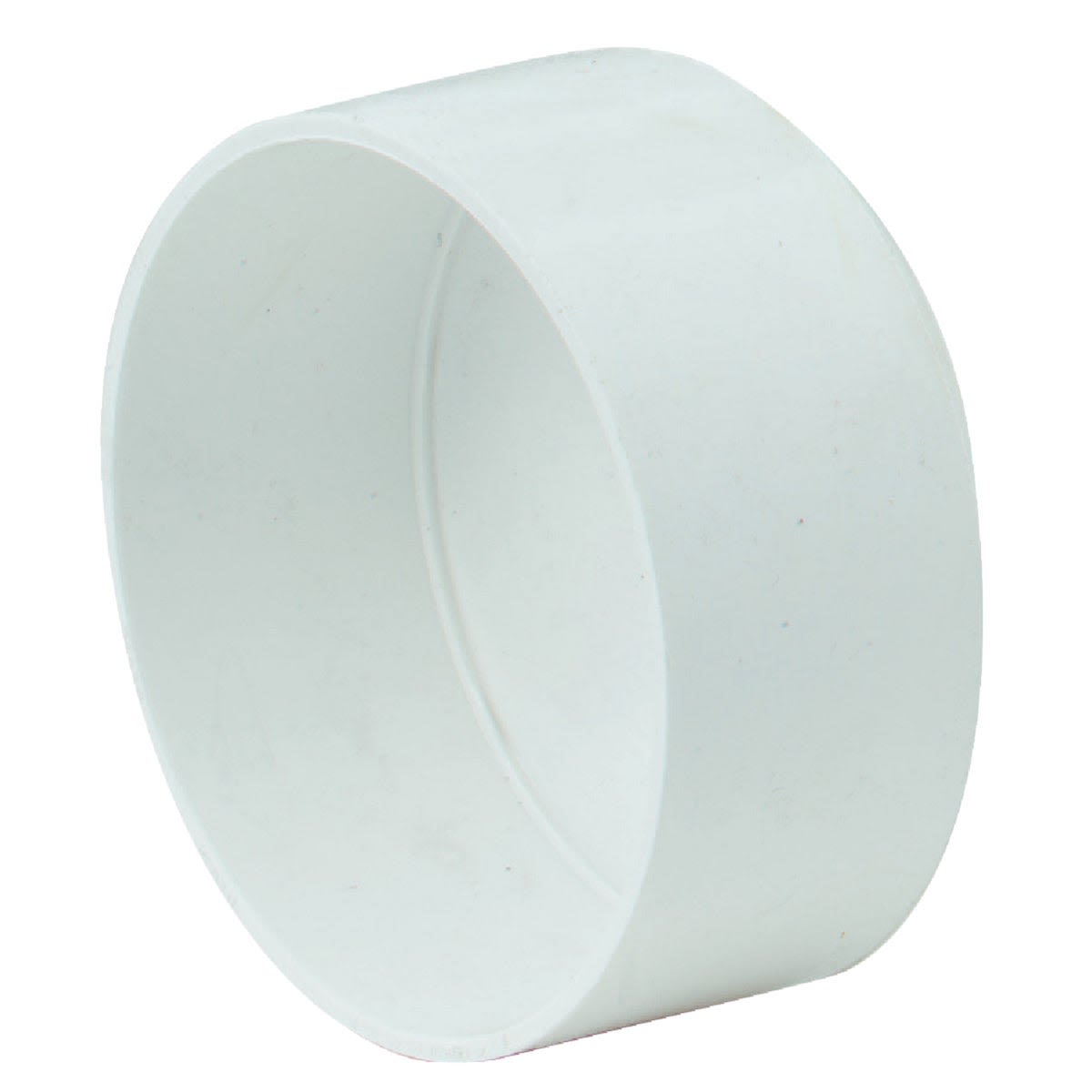 White PVC slip cap for 4-inch sewer and drain pipes in plumbing and Pipes & Fittings under $50 collection