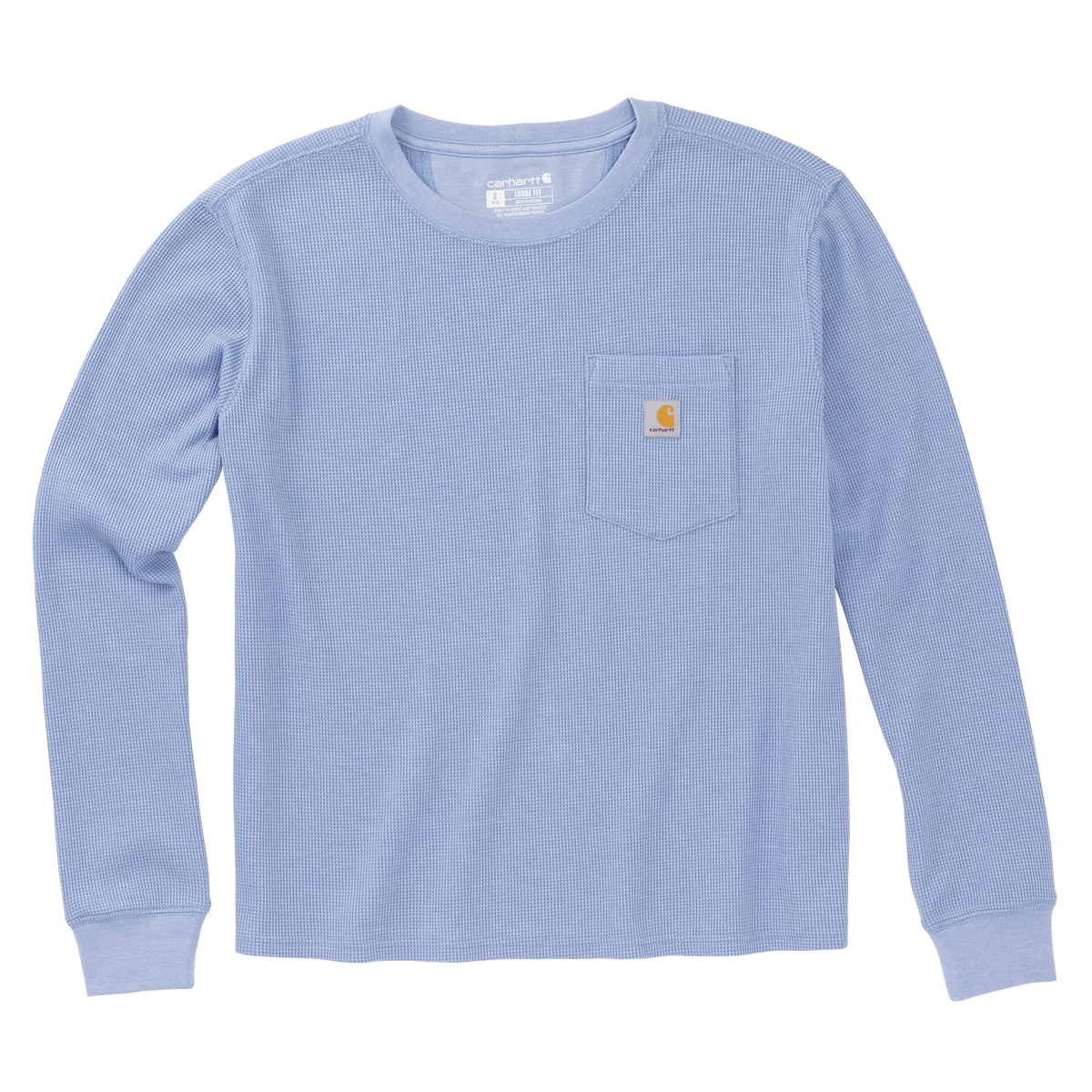Carhartt Women's Waffle Knit Loose Long Sleeve T-Shirt
