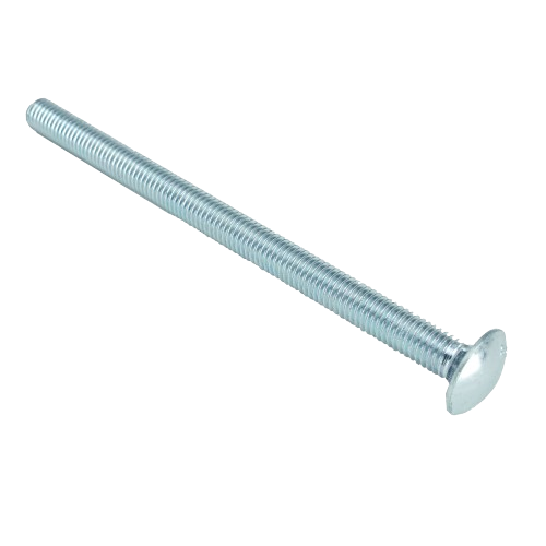 Steel threaded bolt with flat round head for John Deere parts and home improvement projects under $50 collections