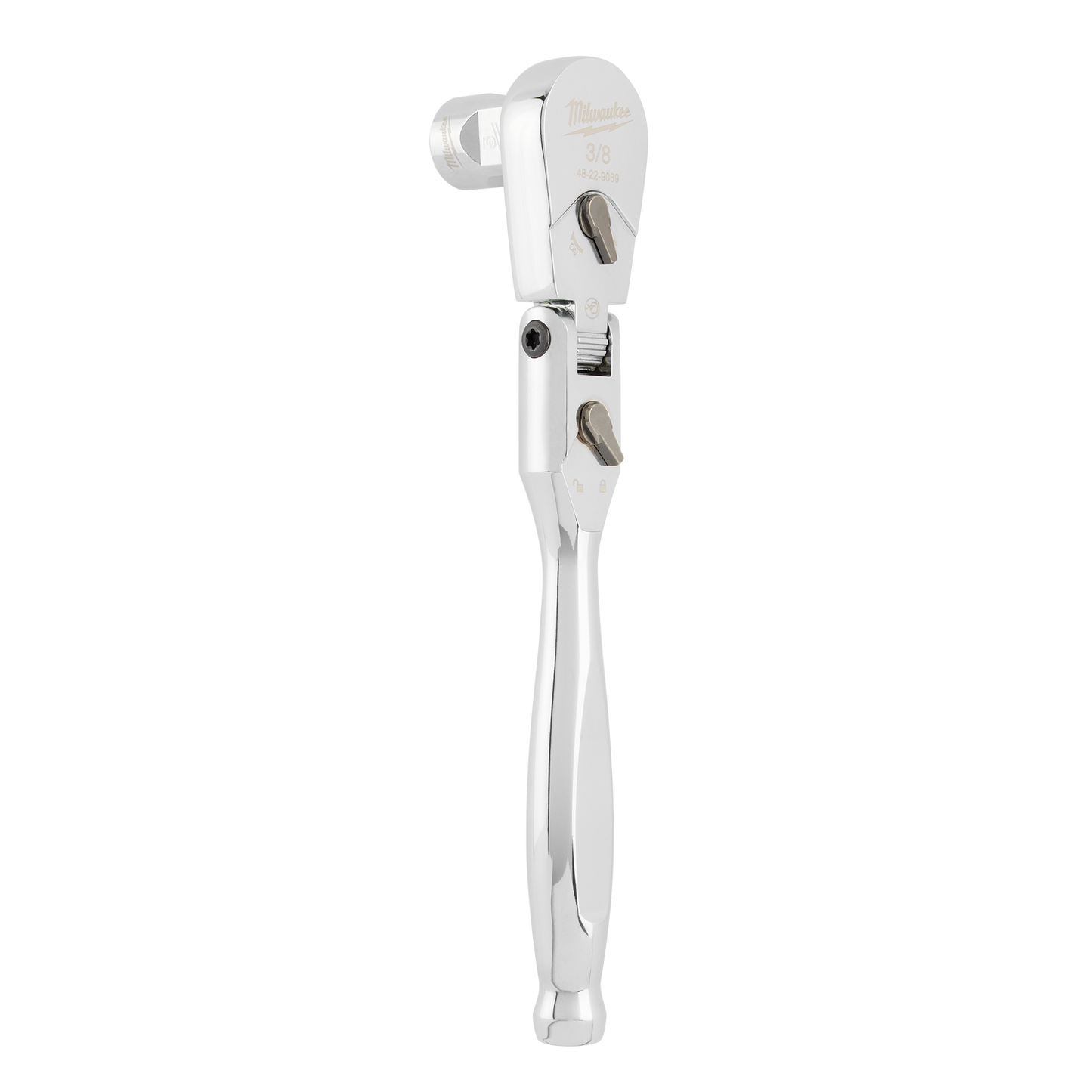 Milwaukee 3/8" Drive 9" Flex Head Ratchet