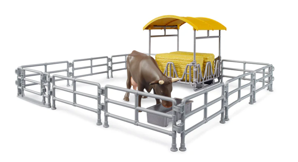 Bruder 62612 Hay Rack with Fences and Trough