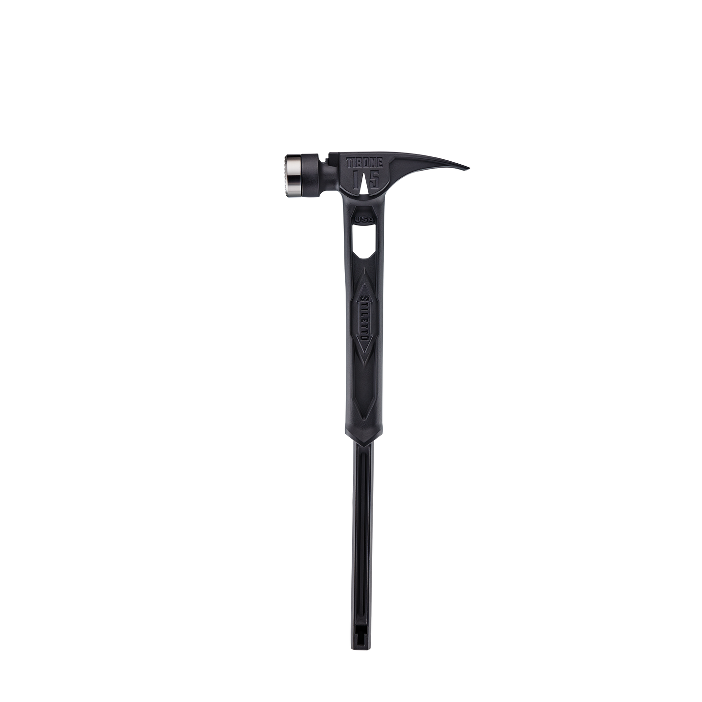 Stiletto 15oz TIBONE™ Milled/Curved Titanium - Limited Edition Black