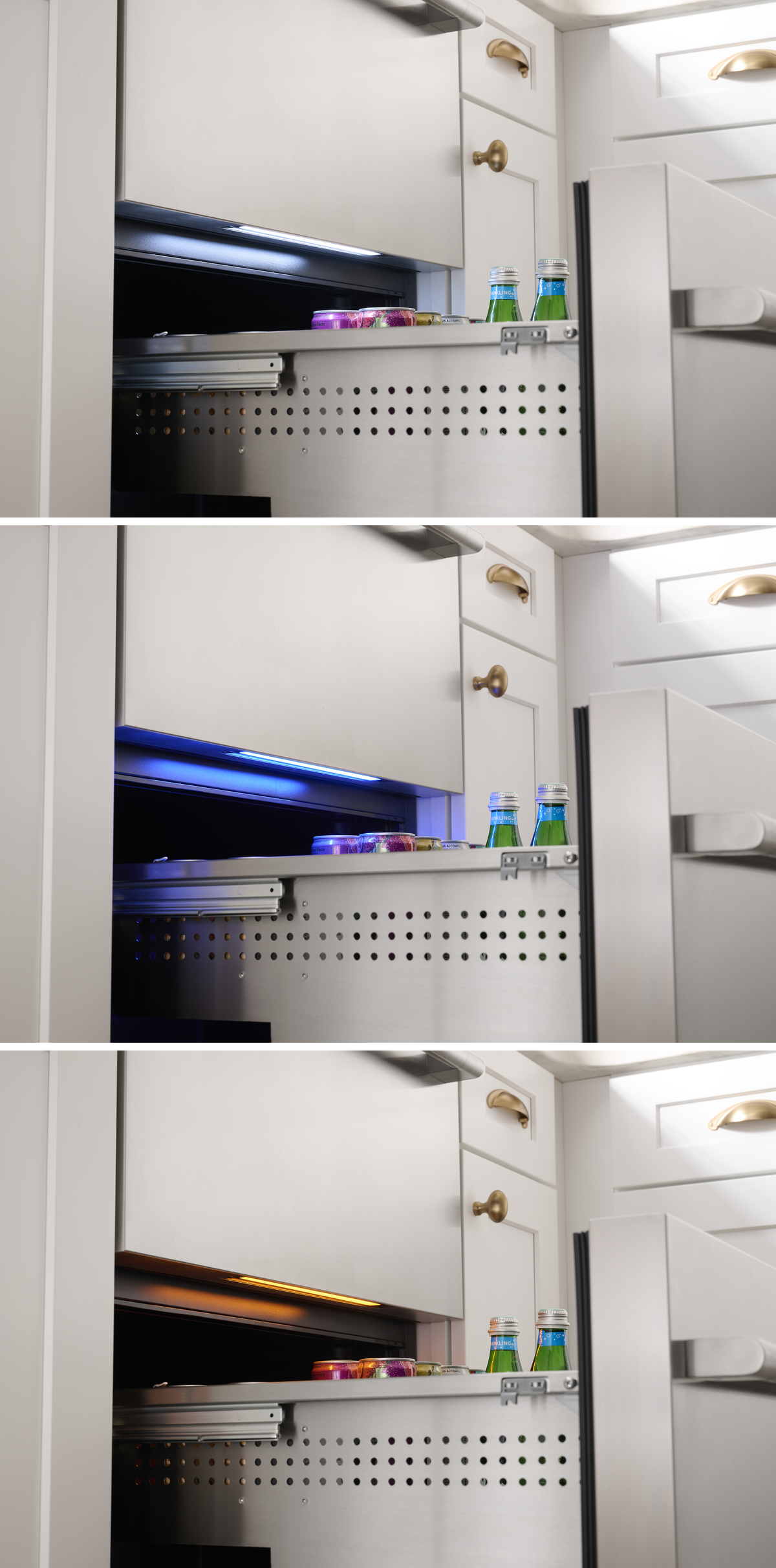 Presrv Refrigerator Freezer Drawers, 24in, SS