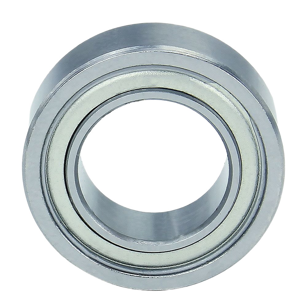 Metal bearing with 7/8 inch outer diameter and 1/2 inch inner diameter for power tool accessories and home improvement.