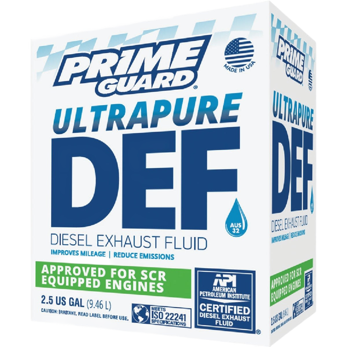Box of Prime Guard ultrapure diesel exhaust fluid approved for SCR engines in automotive fluids and lubricants collection under $50