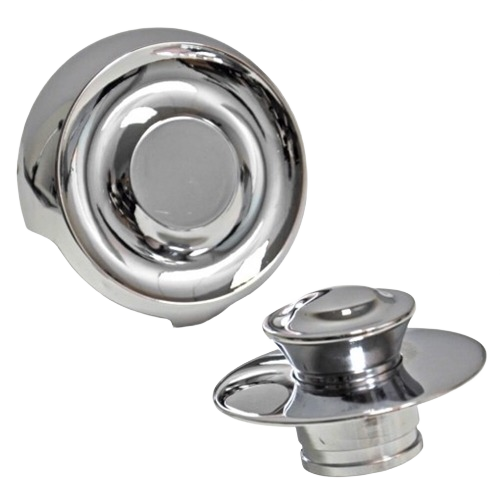 Chrome universal tub drain trim kit components for plumbing repair and home improvement projects under $50