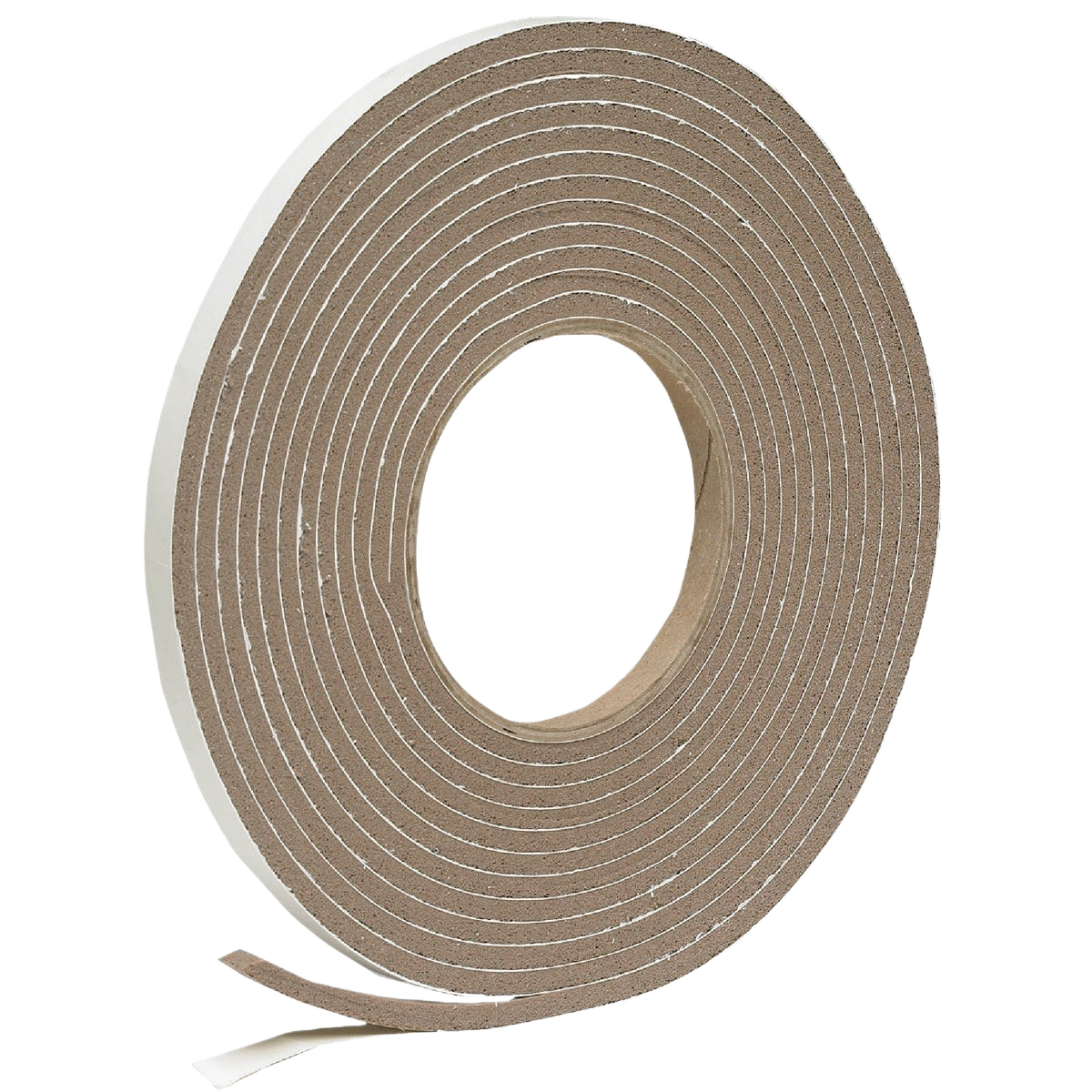 Roll of self-adhesive vinyl foam weatherstrip tape for home improvement and hardware sealing projects under $25 collection