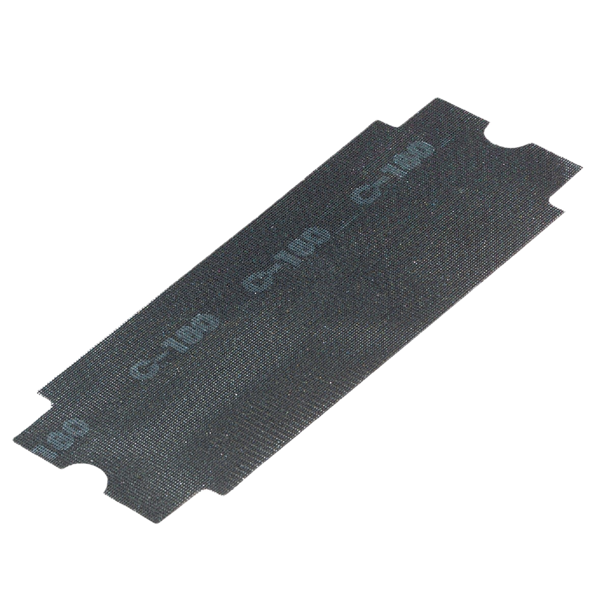 Precut black 180-grit drywall sanding screen sheet made by Gator for home improvement tools use