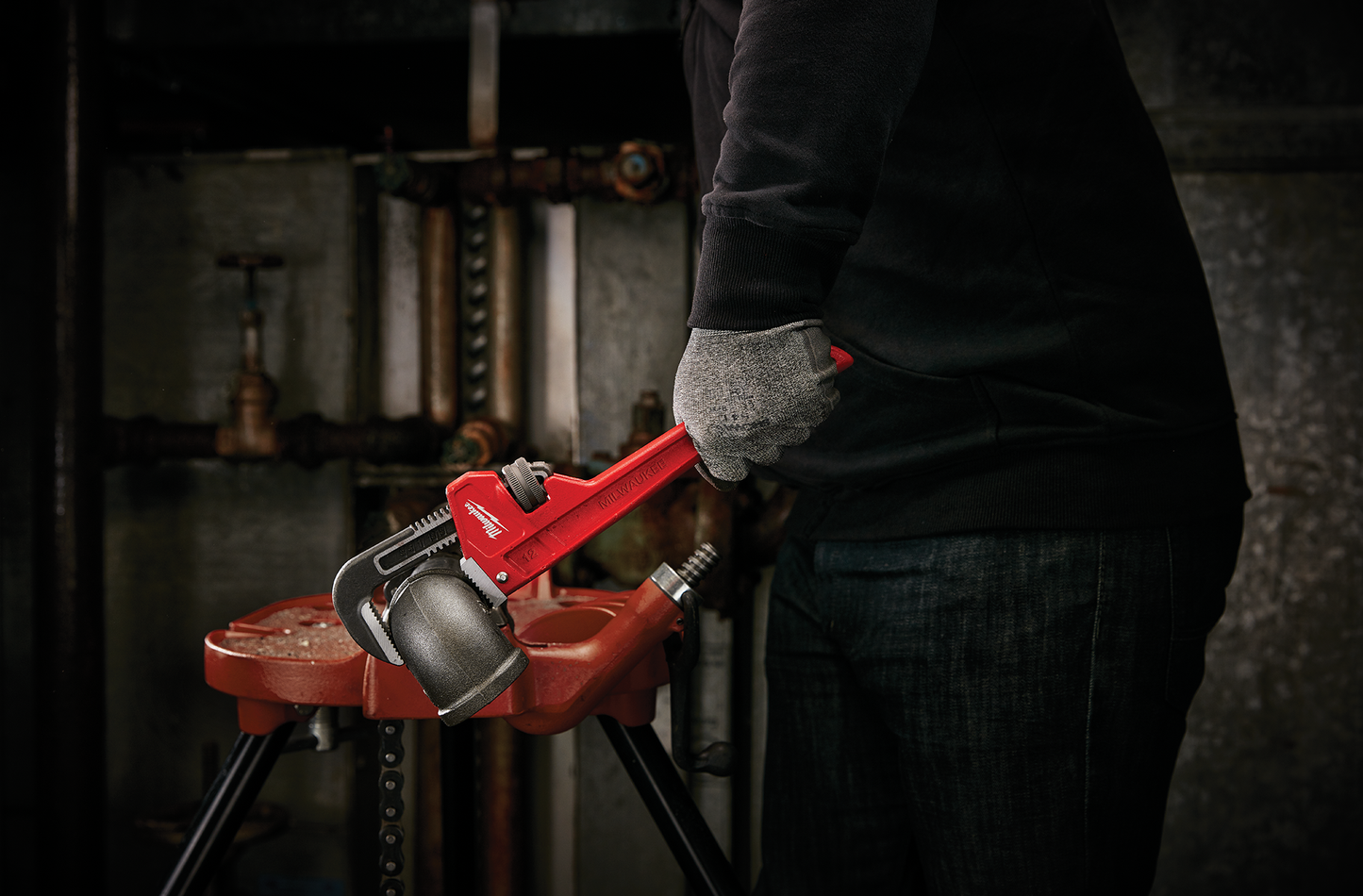 Milwaukee 12" Steel Pipe Wrench
