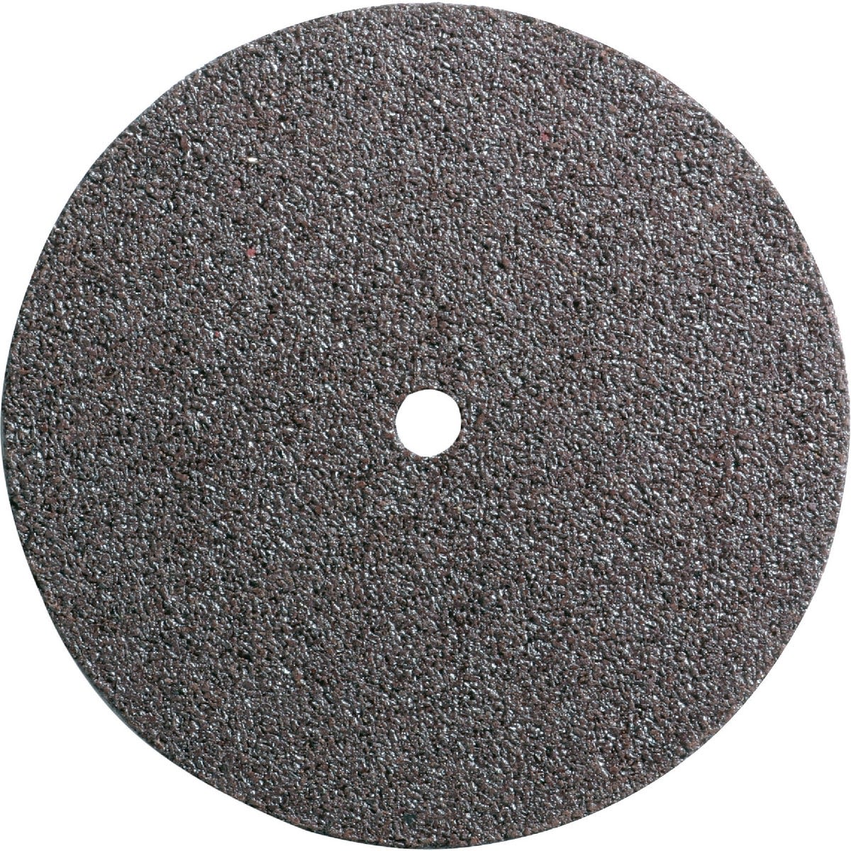 A coarse abrasive cut-off wheel for rotary tools, suited for precise metal and occasional wood cutting tasks.