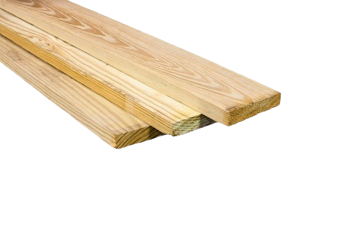 1 x 4 in. x 8 ft. Treated Lumber - Grade D and Better