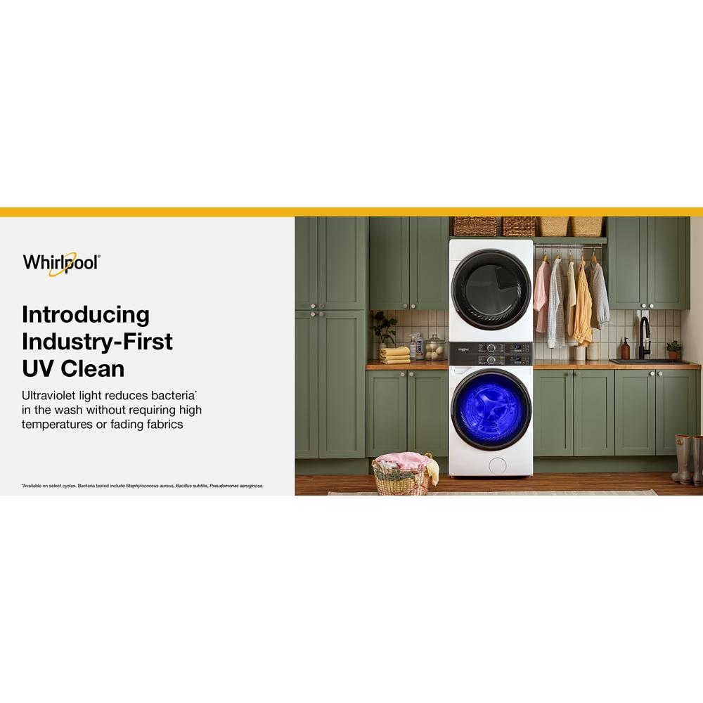 Smart ENERGY STAR® Front Load Laundry Tower with UV Clean Technology & FreshFlowTM Vent System 4.5 cu. ft. Washer & 7.4 cu. ft. Gas Dryer