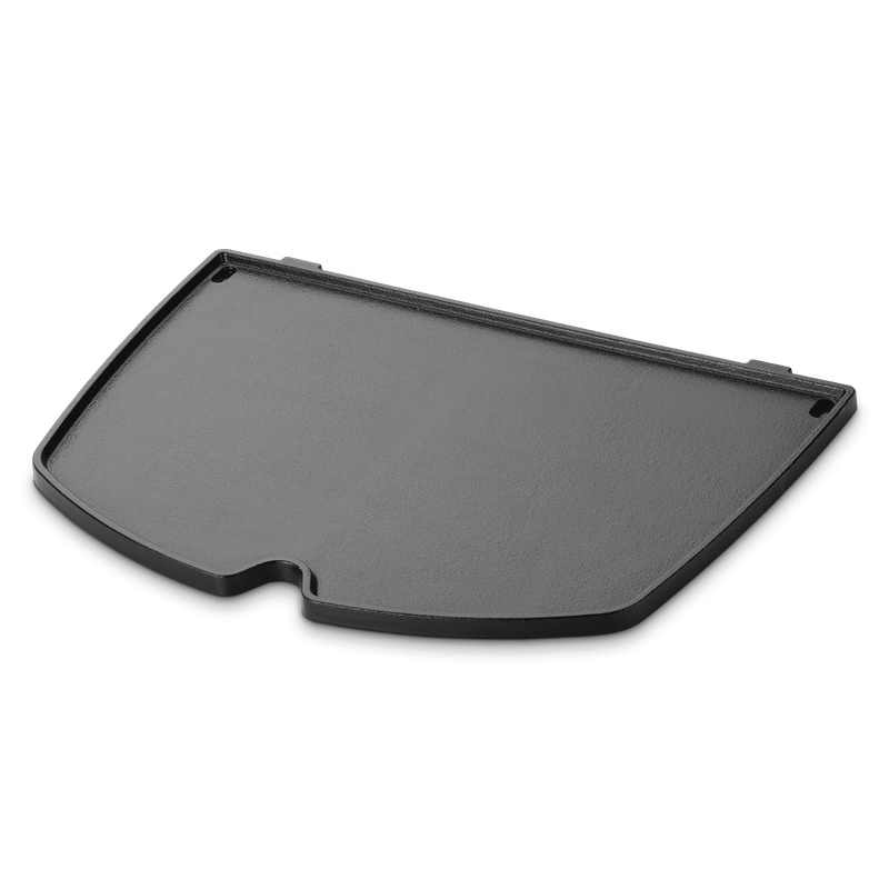 Porcelain-enameled cast iron flat top griddle for outdoor cooking in grill accessories and cookware collections