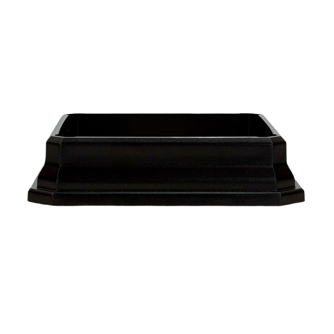 TimberTech RadianceRail Express 5 x 5-In. Matte Black Post Skirt