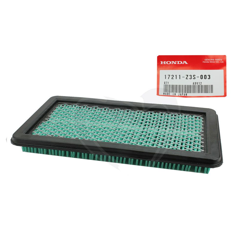 Rectangular green air filter element with black frame for Honda engines in Parts & Lubricants and Under $50 collections