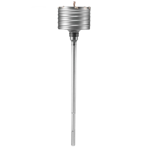 Carbide-tipped SDS-max rotary hammer core bit for heavy-duty drilling in power tool accessories and home improvement collections