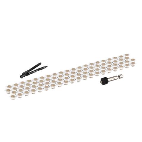 TimberTech 100 SF Collated Cortex Fastener Screws For AZEK, French White Oak