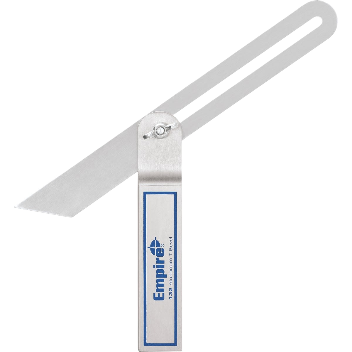 Aluminum T-bevel with heavy-duty handle and adjustable locking wing nut for woodworking and measuring tools under $50