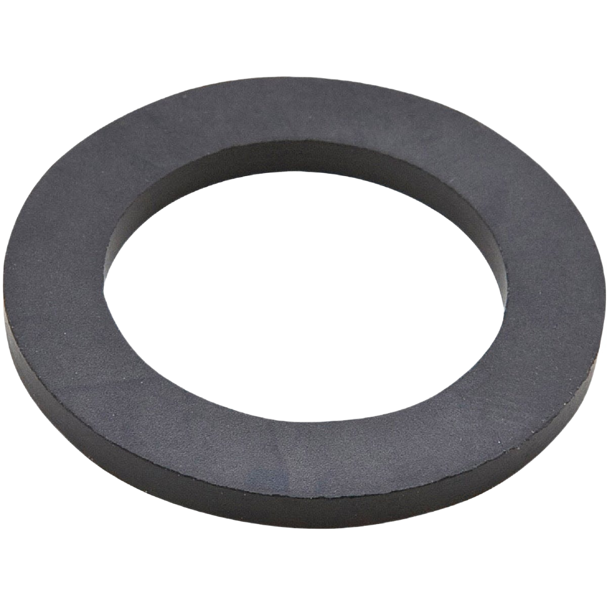 Black Buna-N rubber washer for plumbing parts and repair, suitable for faucet repair and dielectric union use