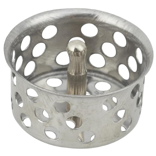 Do it Best 1-1/2" Chrome Removable Strainer Cup with Post