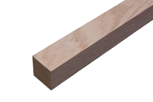 1 1/2X1 1/2 Oak