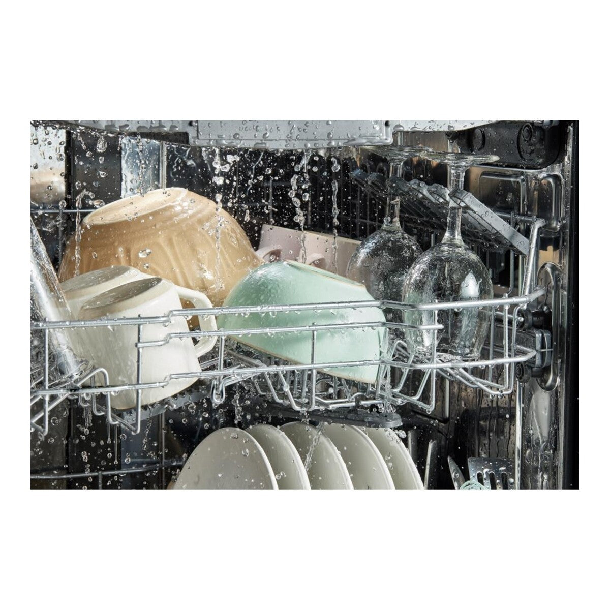 44 dBA ADA Compliant Dishwasher Flush with Cabinets with 3rd Rack