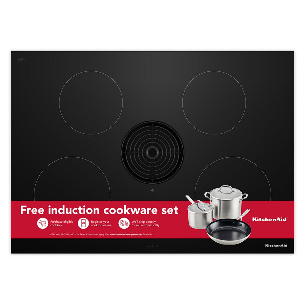 30-inch NextGen Induction Downdraft Cooktop with 4 Cooking Zones