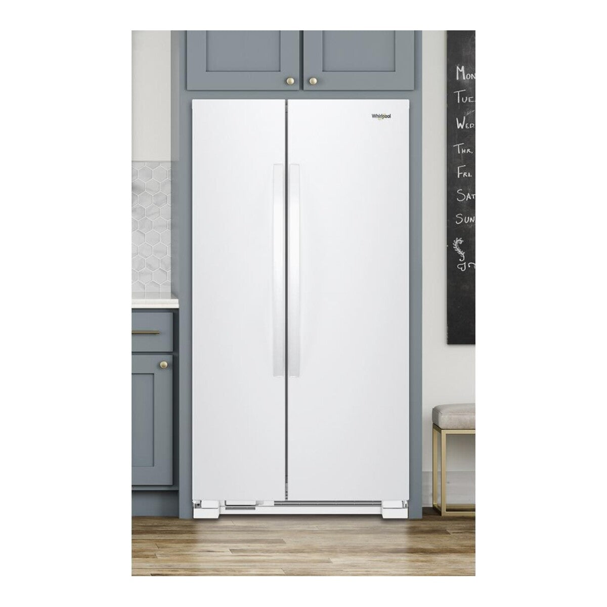 36-inch Wide Side-by-Side Refrigerator - 25 cu. ft.